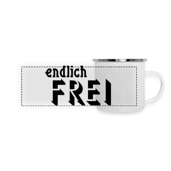 finally FREE - Panoramic Camper Mug - white - Front