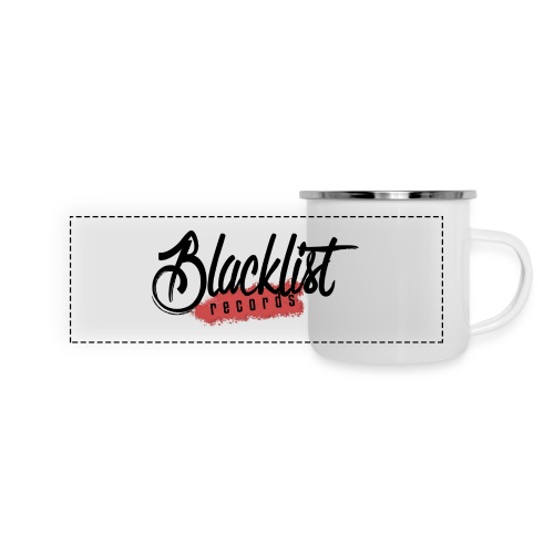 Blacklist Records - Casquette (Logo Noir) - Mug panoramique émaillé