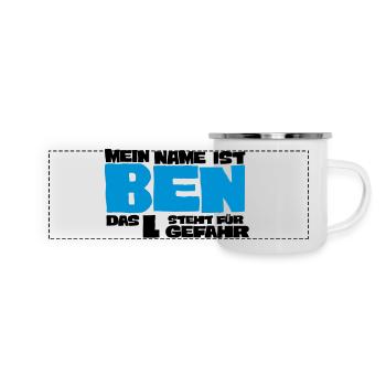 ben - Panoramic Camper Mug - white - Front
