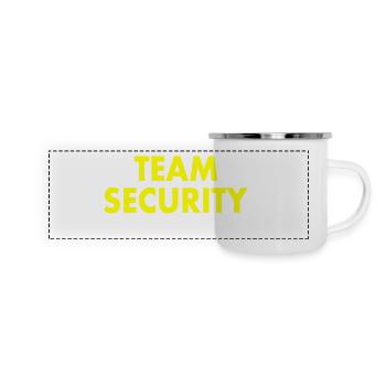 Team security - Panoramic Camper Mug - white - Front