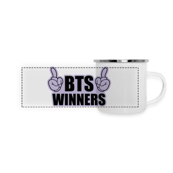 BTS Winners - Mug panoramique émaillé - blanc - Devant