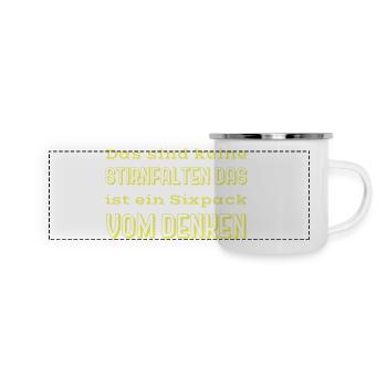 Funny sayings - Panoramic Camper Mug - white - Front