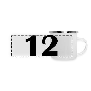12 - Panoramic Camper Mug - white - Front