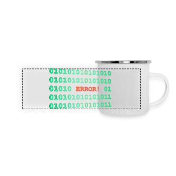 ERROR - Panoramic Camper Mug - white - Front
