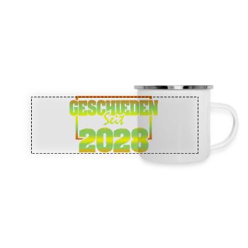 2028 - Panoramic Camper Mug - white - Front