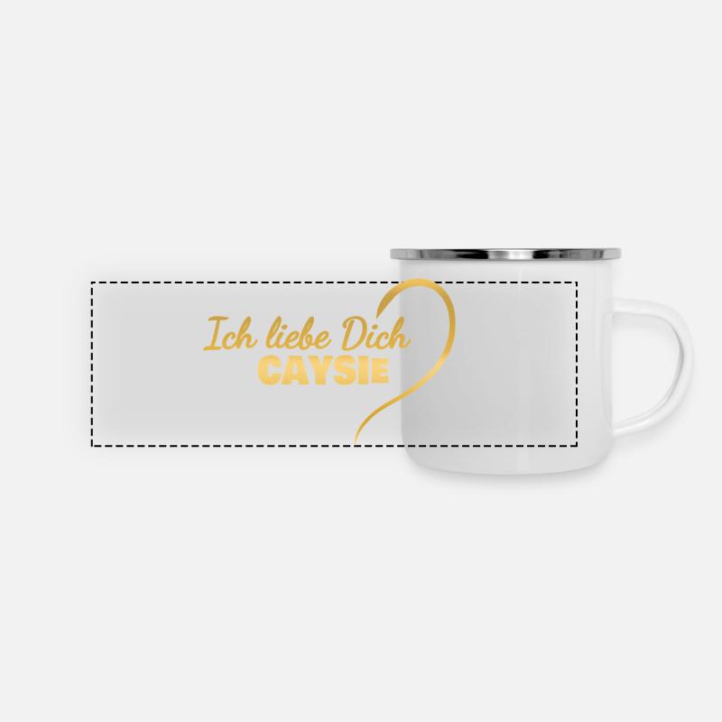 Caysie as LoveYou - Panoramic Camper Mug - white