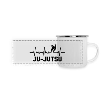 Ju-utsu t-shirt Jujutsu - Panoramic Camper Mug - white - Front