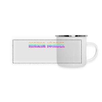 Maria Isabel RS Rainbow - Panoramic Camper Mug - white - Front