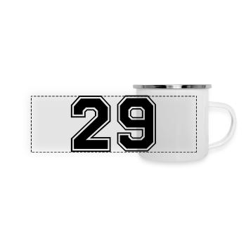 29 - Panoramic Camper Mug - white - Front