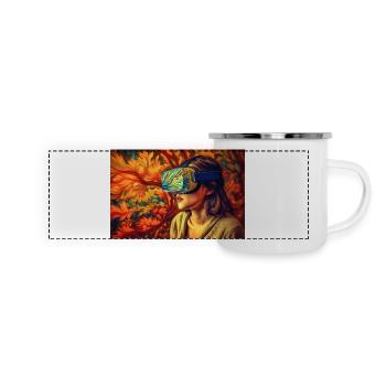 Vivid Dream VR Odyssey - Panoramic Camper Mug - white - Front