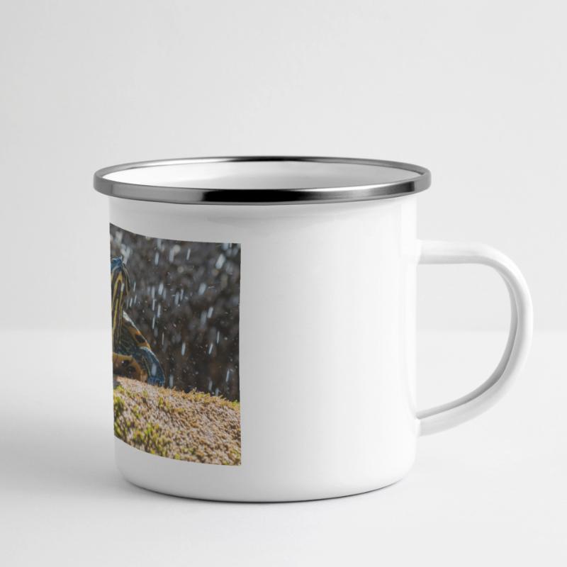 Yellow-bellied slider Trachemys scripta scripta Panoramic Camper Mug
