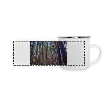 Forest - Panoramic Camper Mug - white - Front