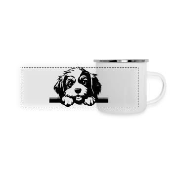 Havanais - Mug panoramique émaillé - blanc - Devant