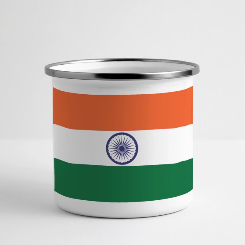 Inde Mug panoramique émaillé
