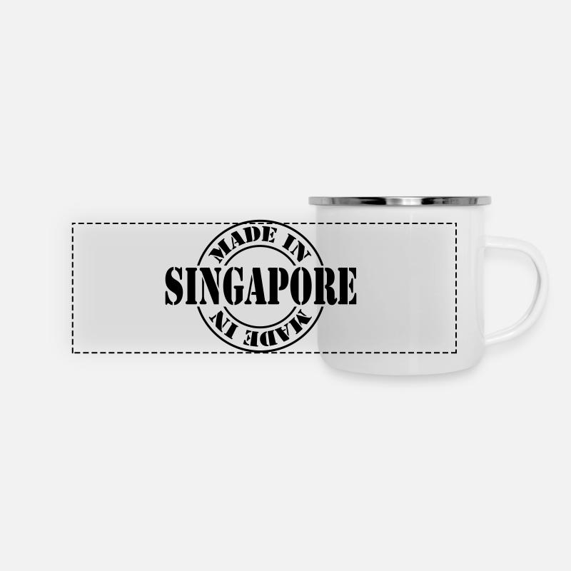 made in singapore m1k2 - Panoramic Camper Mug - white