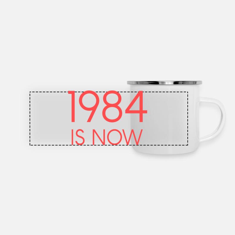 1984 IS NOW - Panoramic Camper Mug - white