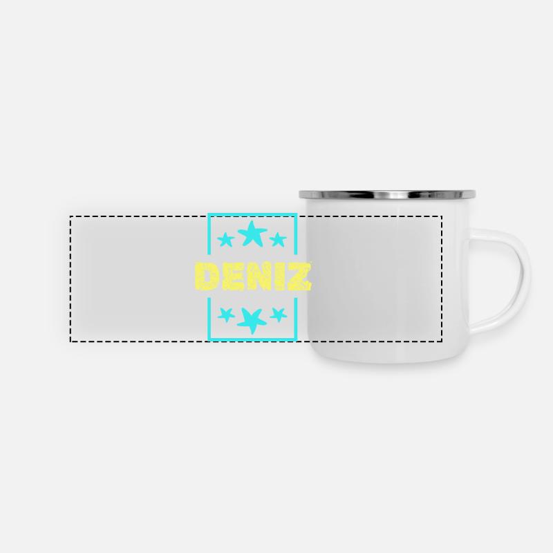 Deniz Deniz - Panoramic Camper Mug - white