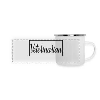 Veterinarian Proud Graduated Veterinary Student - Panoramic Camper Mug - white - Front