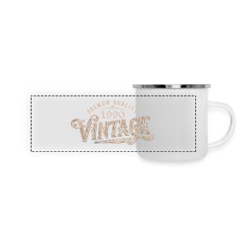 1990 Vintage 1990 Retro 1990s Birthday Gift - Panoramic Camper Mug - white - Front