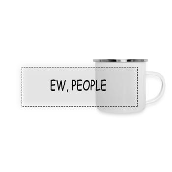ew people - Panoramic Camper Mug - white - Front