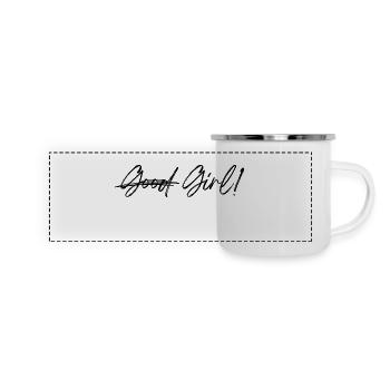 No More Good Girl - Panoramic Camper Mug - white - Front