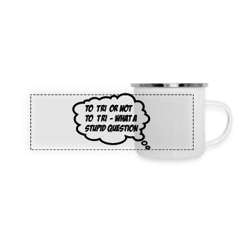 triathlon - Panoramic Camper Mug - white - Front
