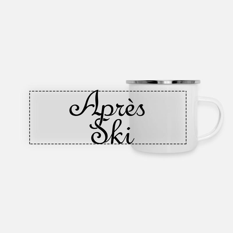 Après-Ski Classic 2 - Panoramic Camper Mug - white