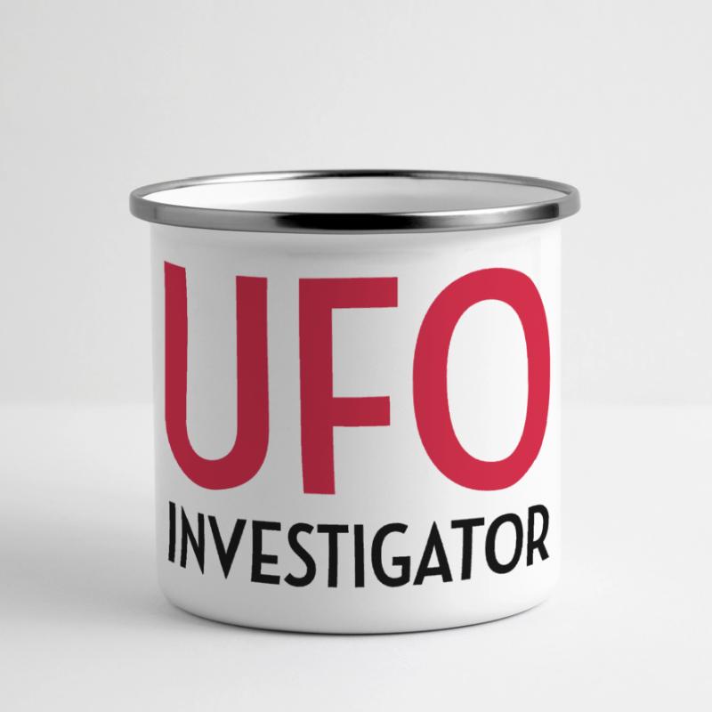UFO - Alien - Unidentified flying object - Space Panoramic Camper Mug