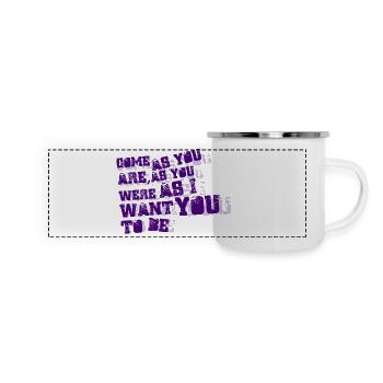 nirvana - come as you are - Panoramic Camper Mug - white - Front