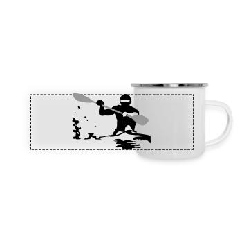 Kayak - Panoramic Camper Mug - white - Front