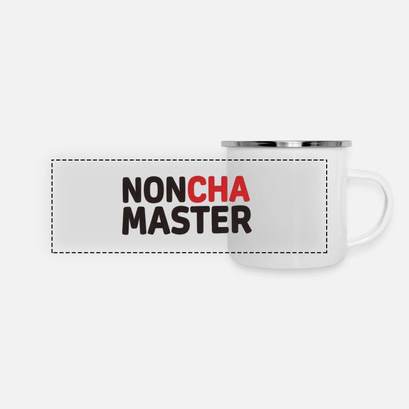 Noncha Master - Mug panoramique émaillé - blanc