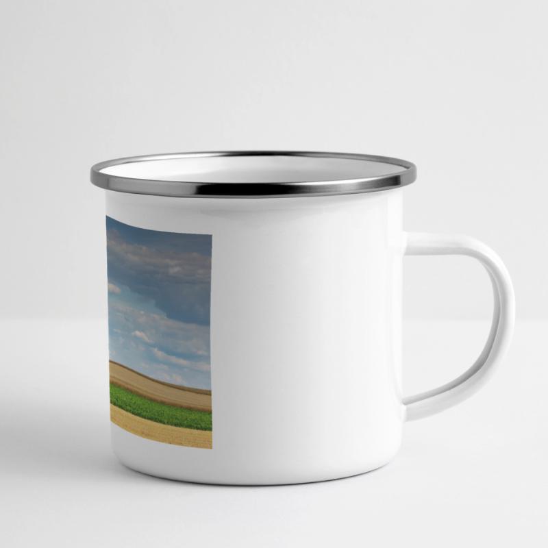 Weitblick Panorama Emaille-Tasse