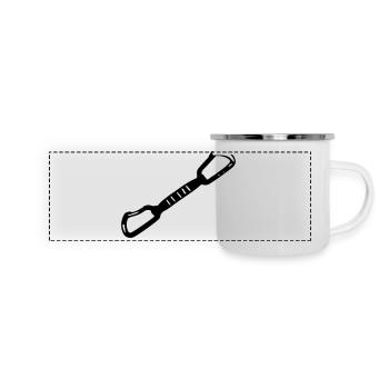 express loop - Panoramic Camper Mug - white - Front
