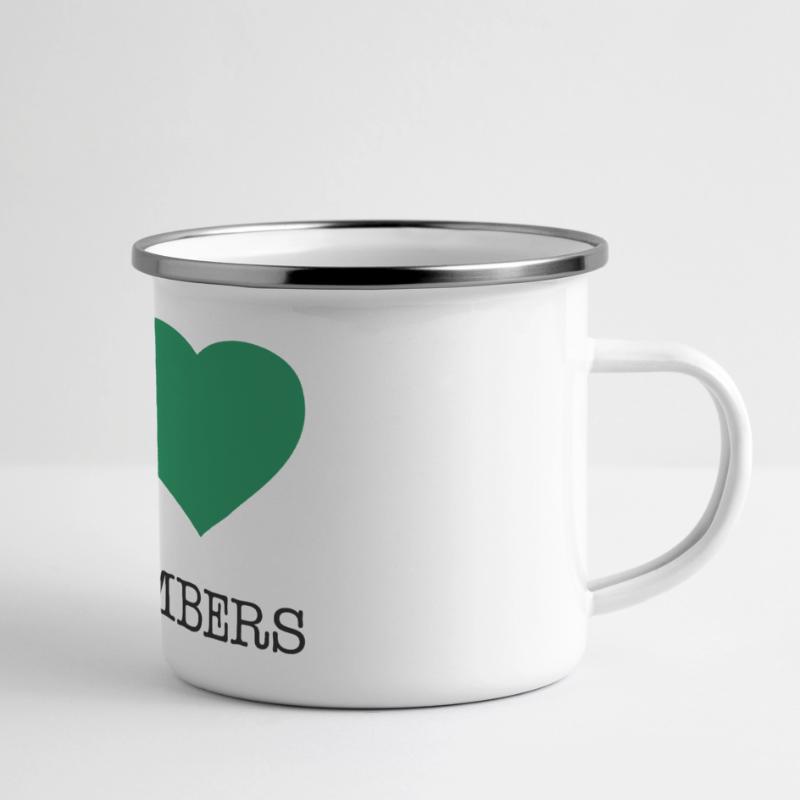 J’ADORE LES CONCOMBRES CONCOMBRE CONCOMBRE CONCOMBRE Mug panoramique émaillé