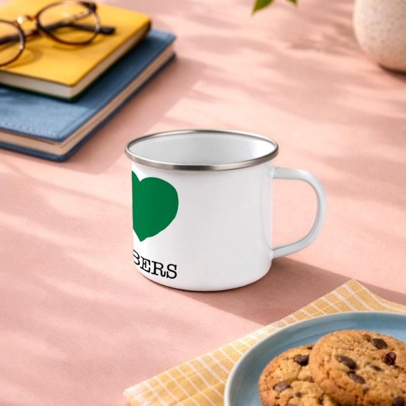 J’ADORE LES CONCOMBRES CONCOMBRE CONCOMBRE CONCOMBRE Mug panoramique émaillé