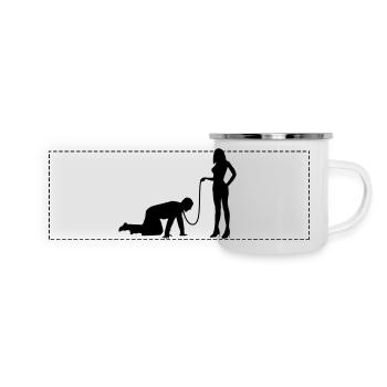 bachelor party - Panoramic Camper Mug - white - Front