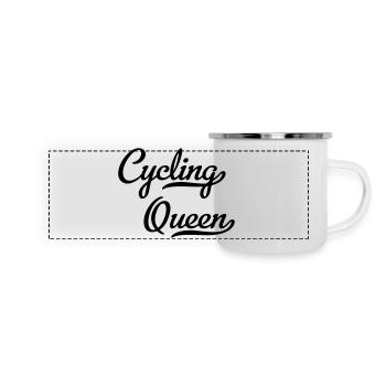 Bicycle - Panoramic Camper Mug - white - Front