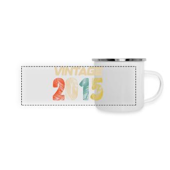 Vintage 2015 Retro - Bestseller - Panoramic Camper Mug - white - Front