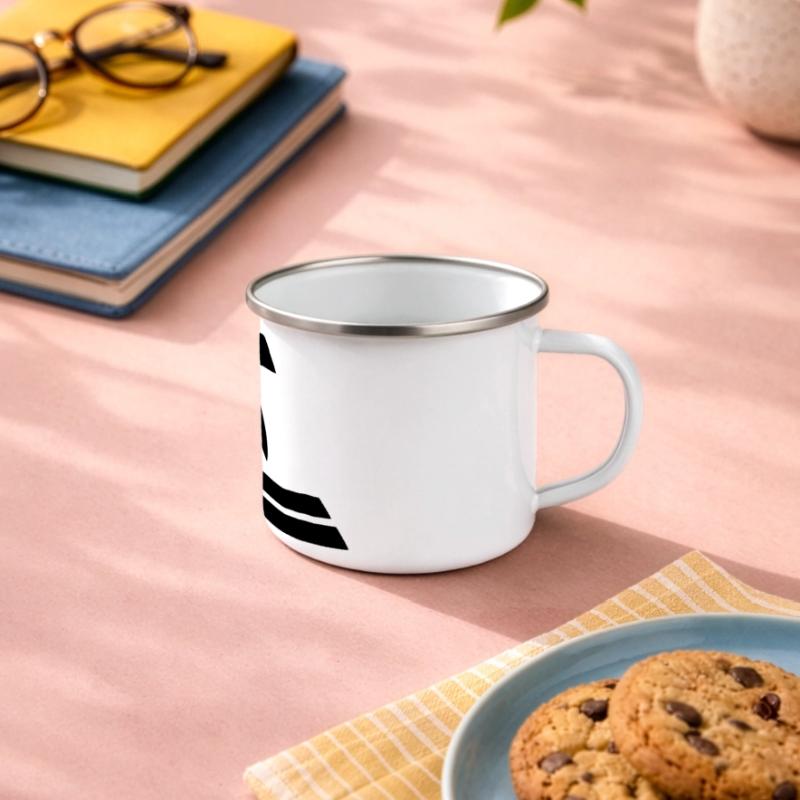 Tornado Panorama Emaille-Tasse