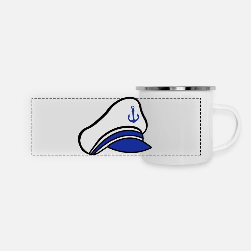 matrosenmuetze - Panoramic Camper Mug - white