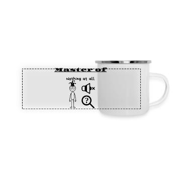 Master of Nothing at all - Panoramic Camper Mug - white - Front