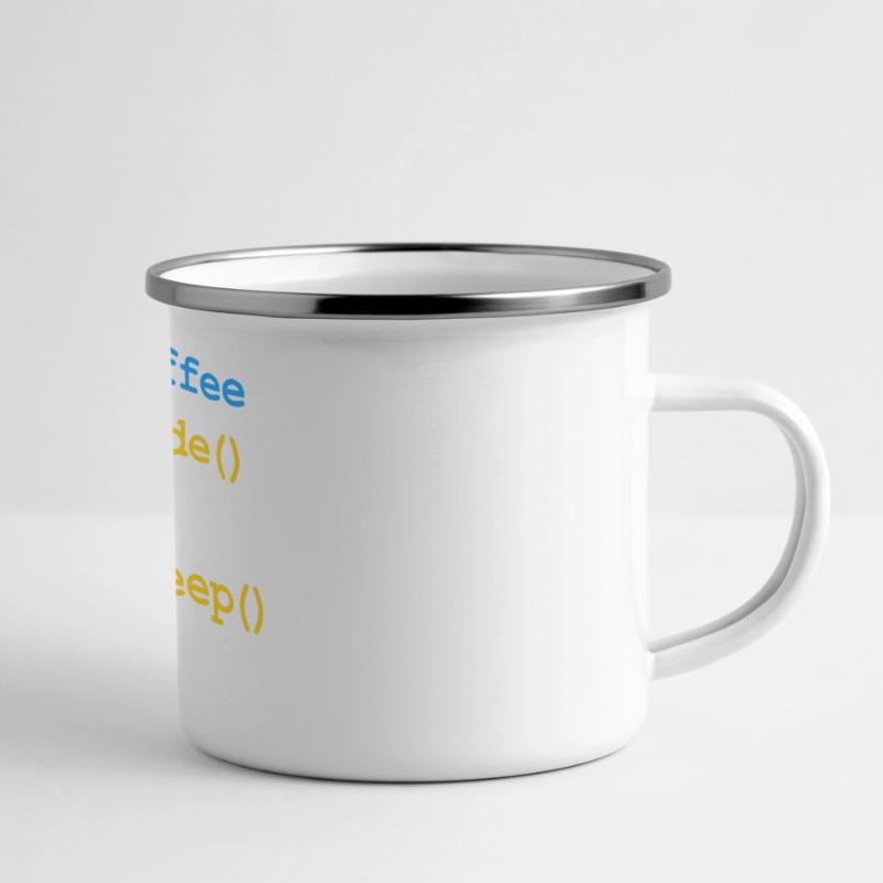 No Coffee No Code Programmer Computer Scientist Panoramic Camper Mug