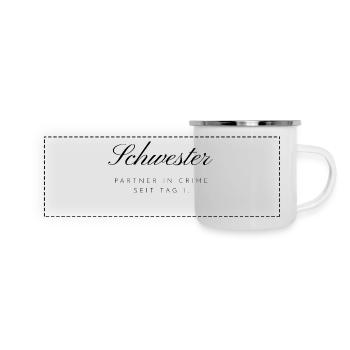 Sister - Panoramic Camper Mug - white - Front