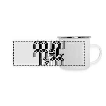 Minimalism - Panoramic Camper Mug - white - Front