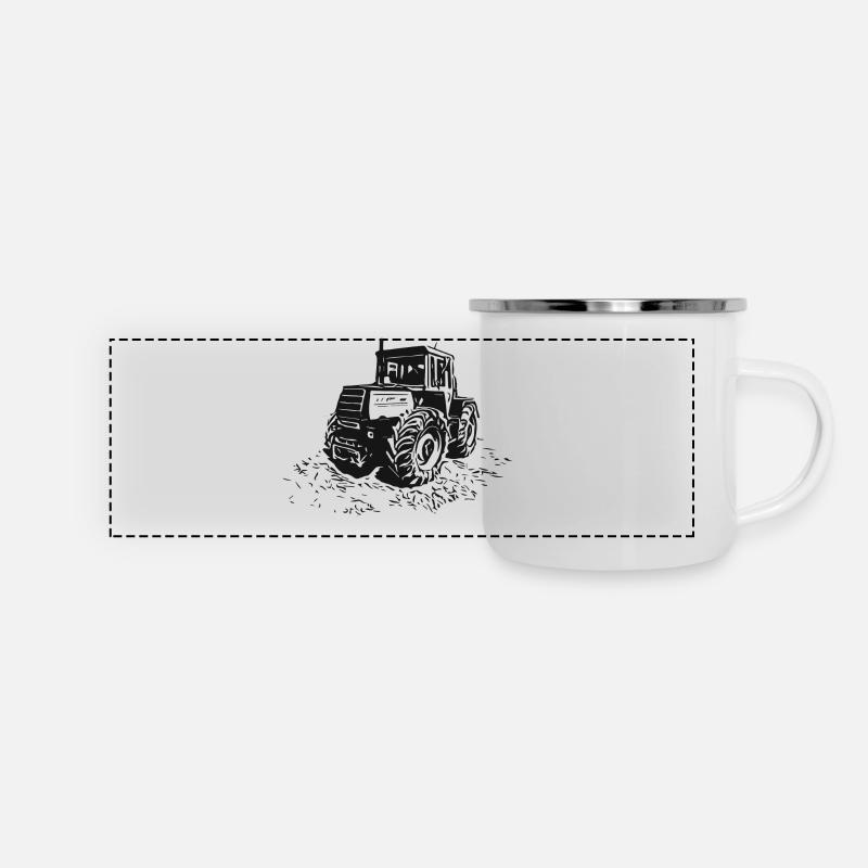 MB trac - Panoramic Camper Mug - white