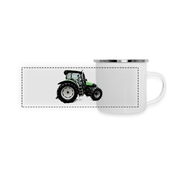 Tractor AGROTRON K110 - Panoramic Camper Mug - white - Front