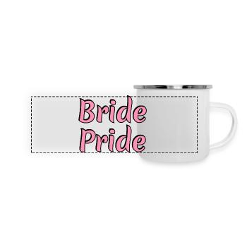 Bride Pride - Panoramic Camper Mug - white - Front