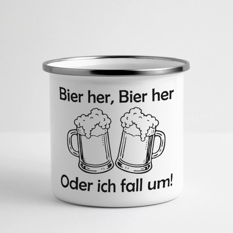 Bees here, Bees here - oder ich fall um! Panoramic Camper Mug
