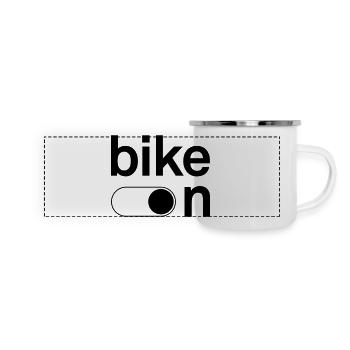 Bike-on - Panoramic Camper Mug - white - Front
