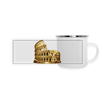 coliseum - Panoramic Camper Mug - white - Front